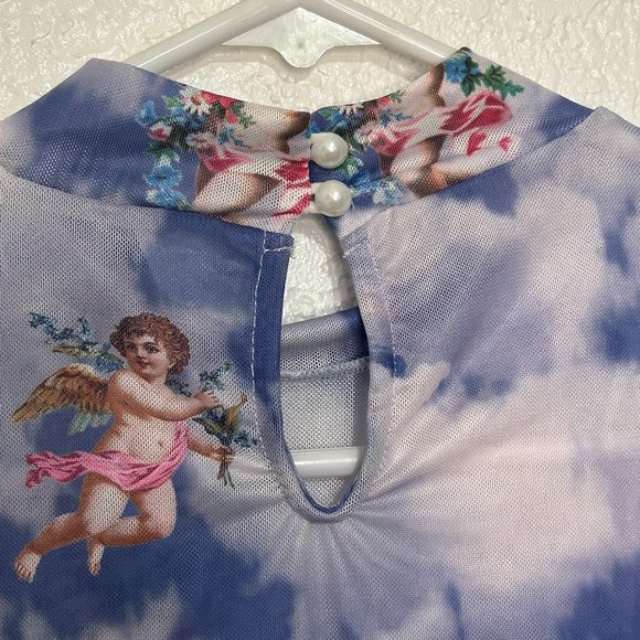 Purple Angle shin body suite long sleeves - Picture 6 of 6